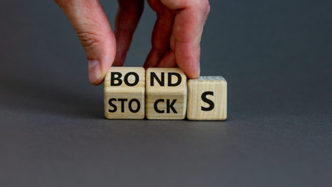 Stocks vs. bonds